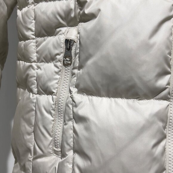 The North Face Metropolis II Parka Winter Jacket 550 Vintage White Womens Small - Picture 8 of 12